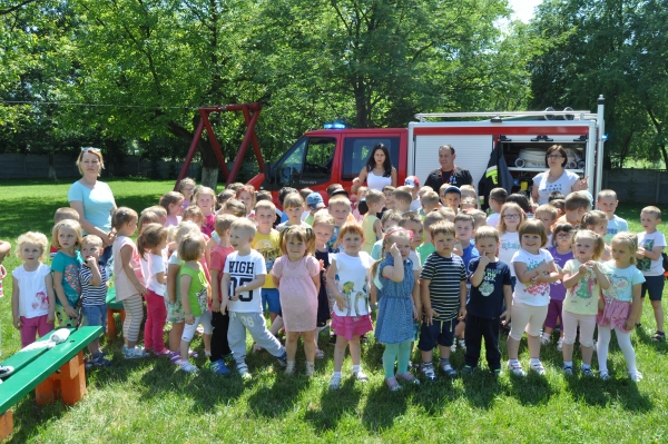 Wizyta Strażaków w Przedszkolu