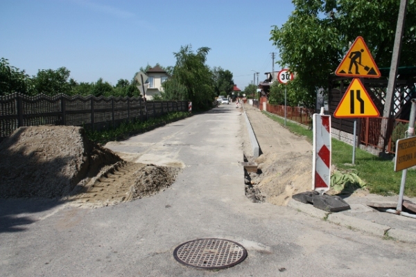 Remont ulic Wojciecha i Powstańców Wielkopolskich.