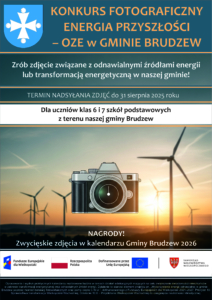 Konkurs fotograficzny: „Energia Przyszłości – OZE w Gminie Brudzew”