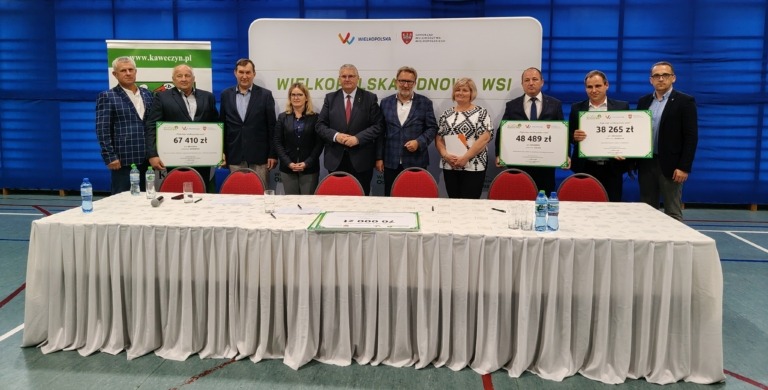 Pięknieje wielkopolska wieś – podpisanie umów