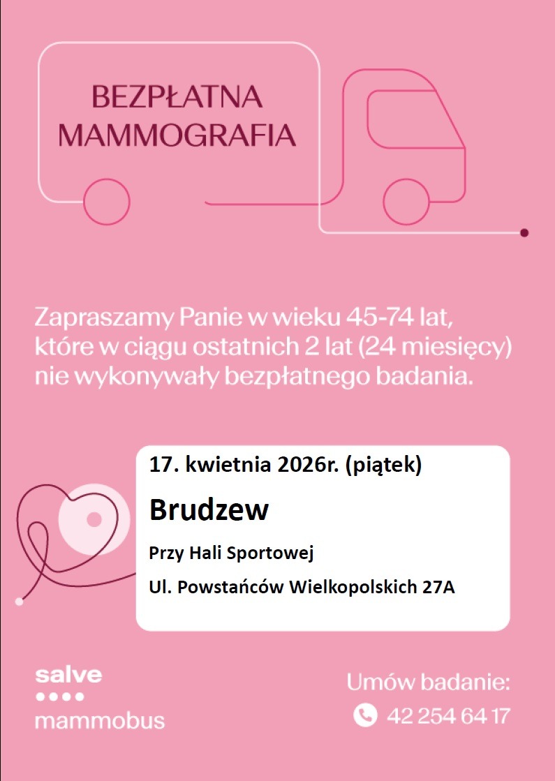 BEZPŁATNA MAMMOGRAFIA