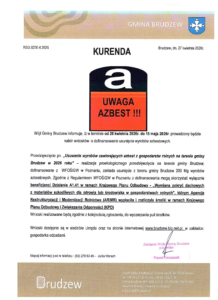 KURENDA – AZBEST